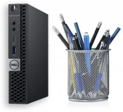 Calculator All in One, Dell OptiPlex 5070 Micro, Monitor 22 inch Dell P2219H, LED IPS, Black&Silver, 1920 by 1080; Fara Procesor; 16 GB DDR4; 512 GB SSD M.2 NVMe; Windows 11 Pro; 3 Ani Garantie, Premium, Refurbished - imaginea 6